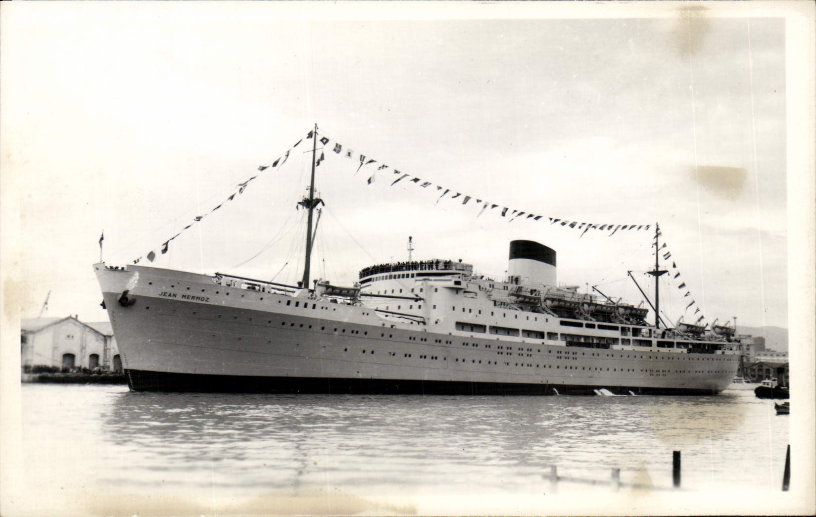 CPA Bateau Paquebot Jean Mermoz