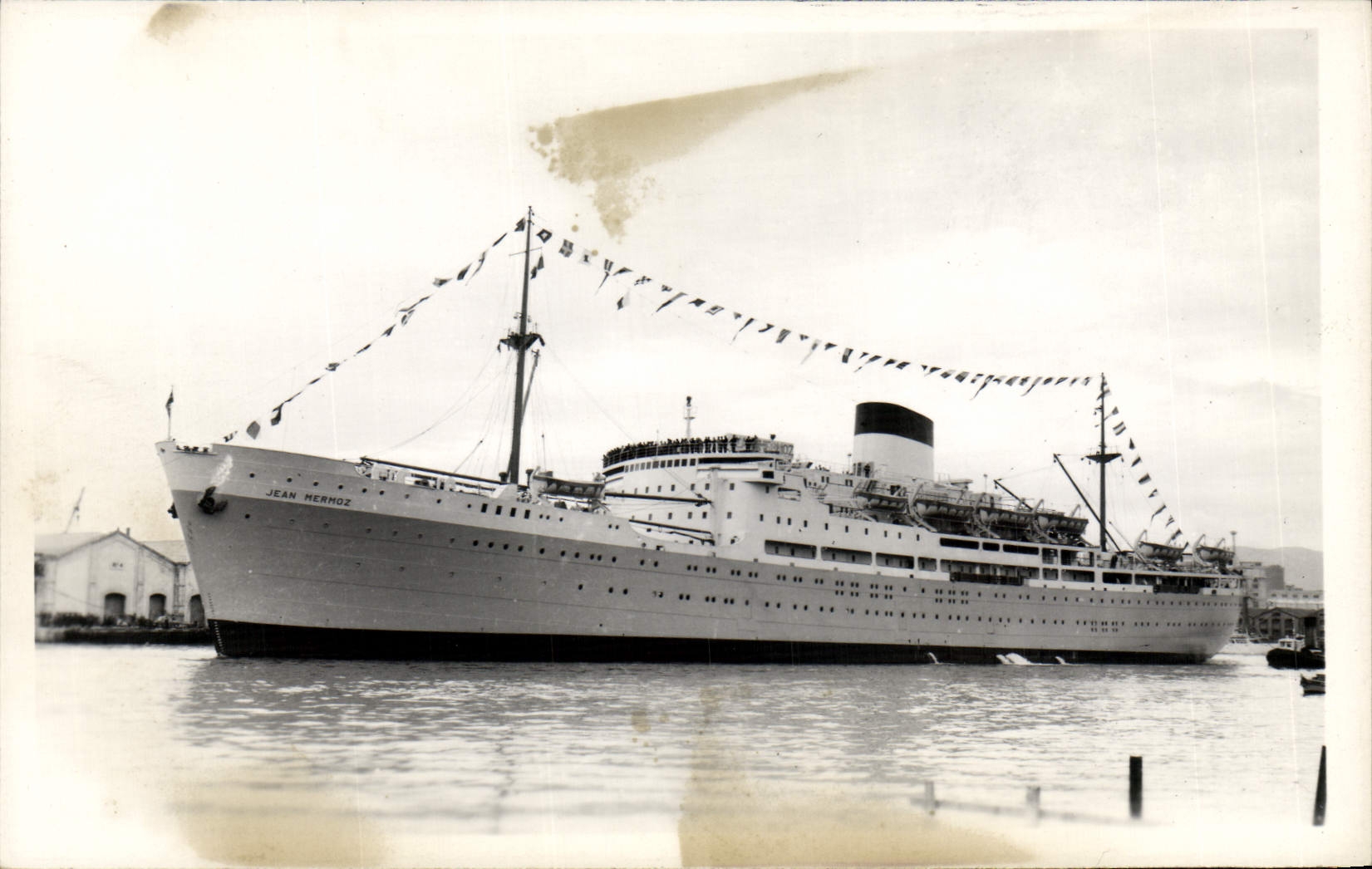 CPA Bateau Paquebot Jean Mermoz