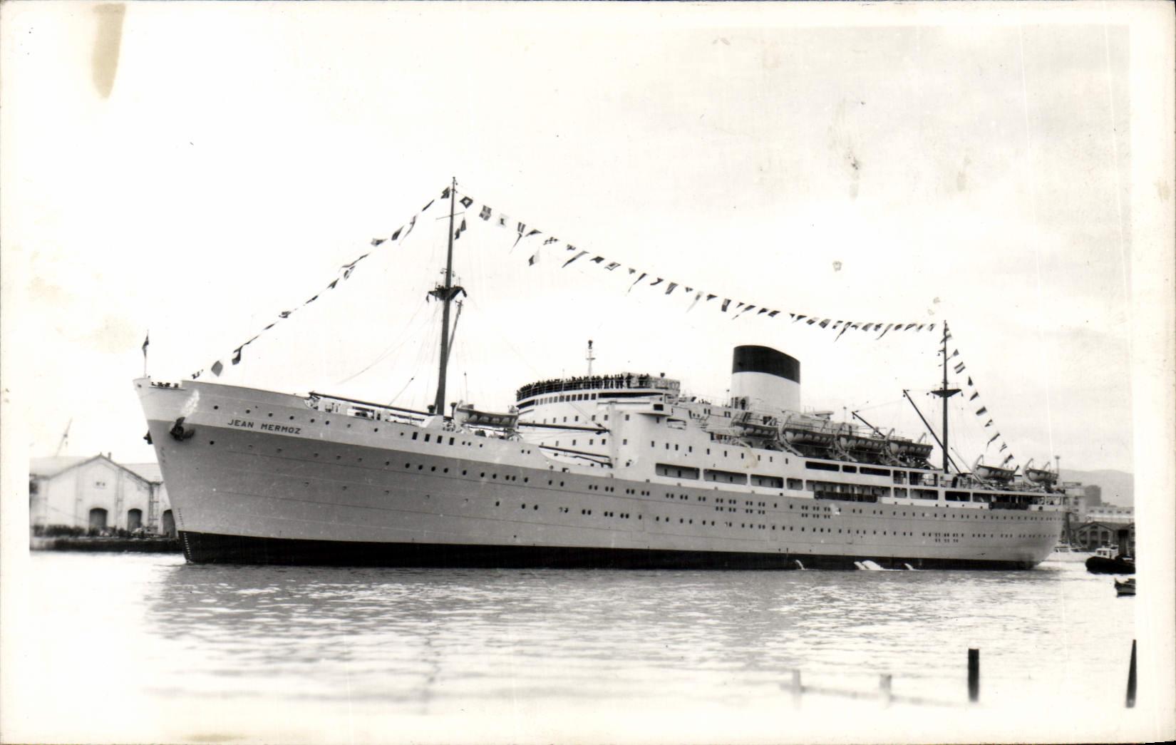 CPA Bateau Paquebot Jean Mermoz