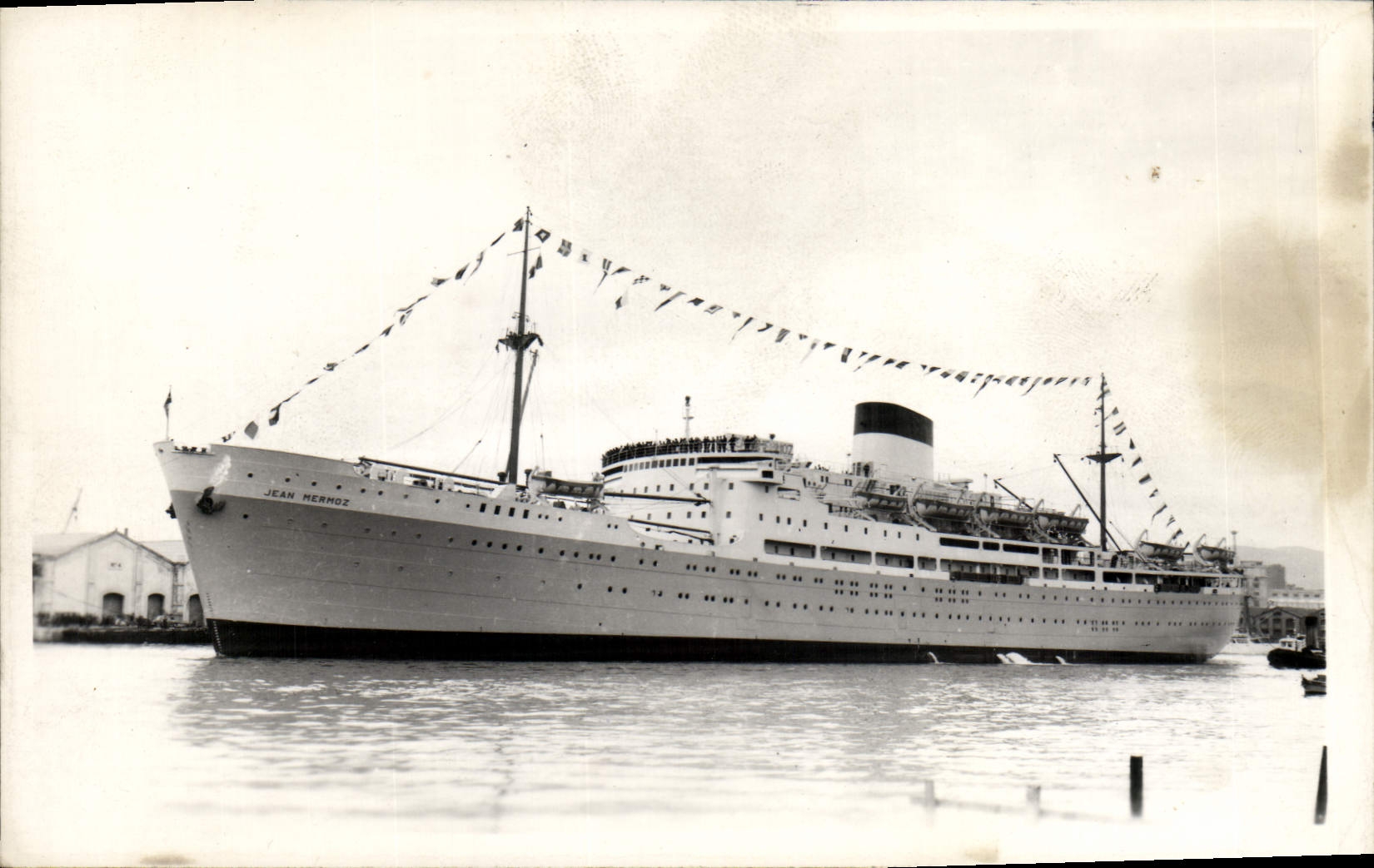 CPA Bateau Paquebot Jean Mermoz