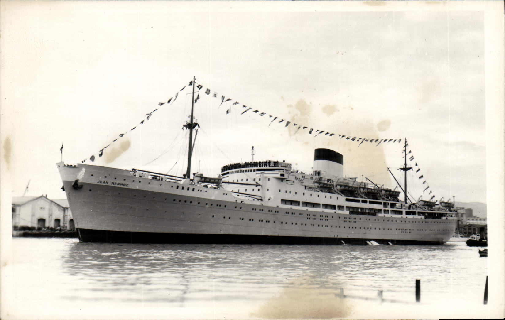 CPA Bateau Paquebot Jean Mermoz