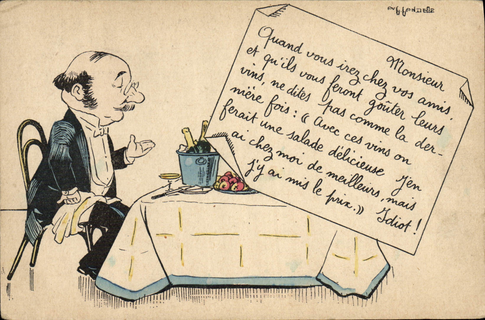 CPA Fantaisie Illustrateur