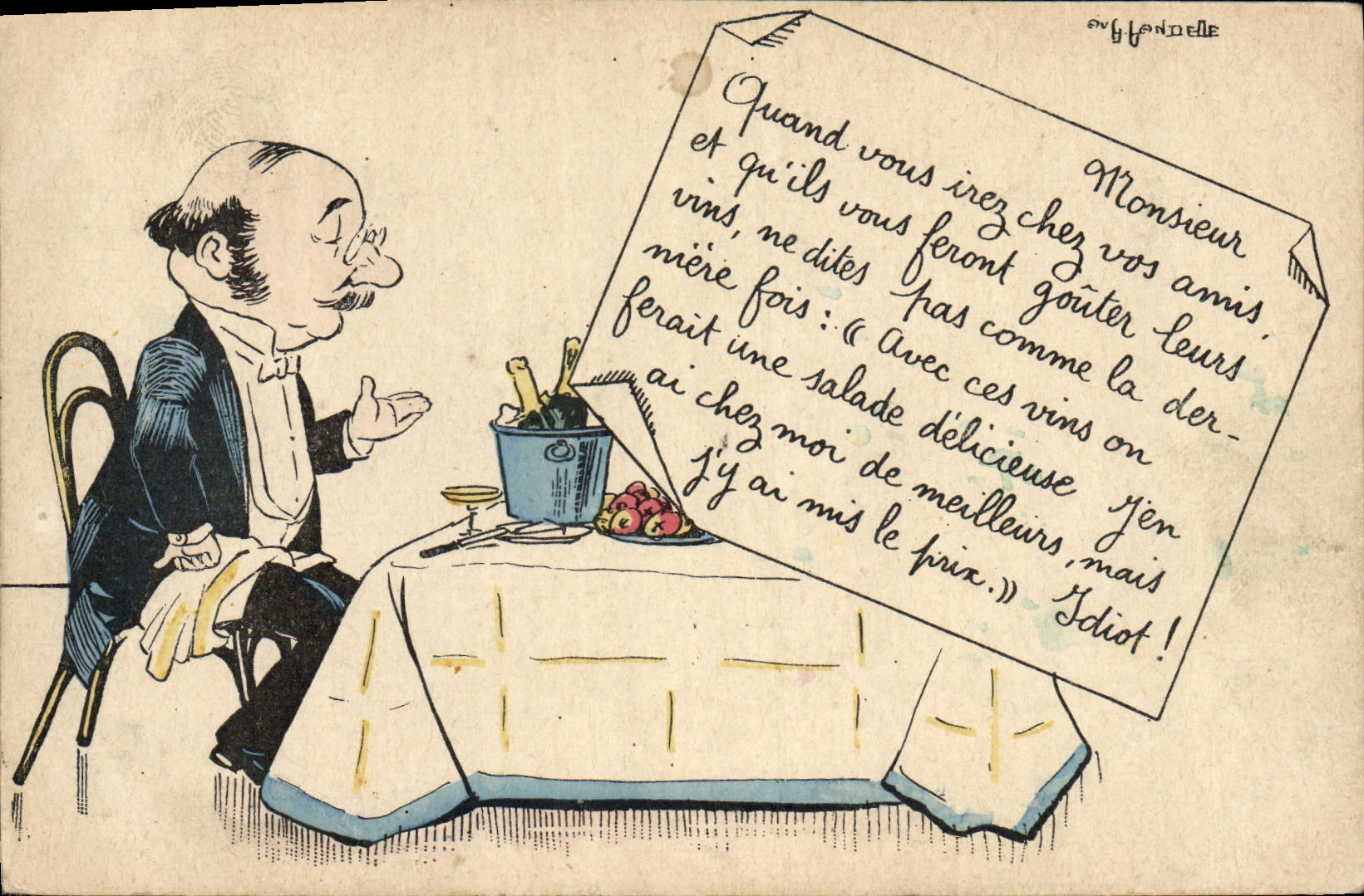 CPA Fantaisie Illustrateur 