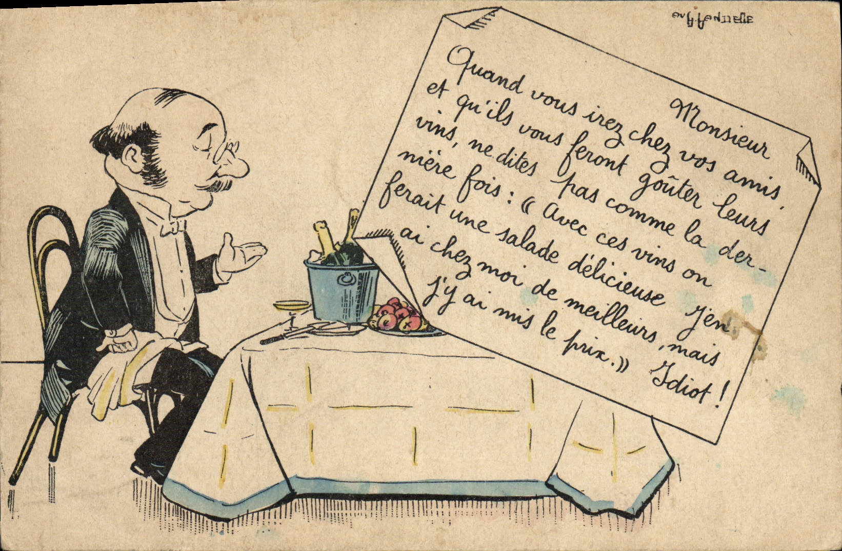 CPA Fantaisie Illustrateur