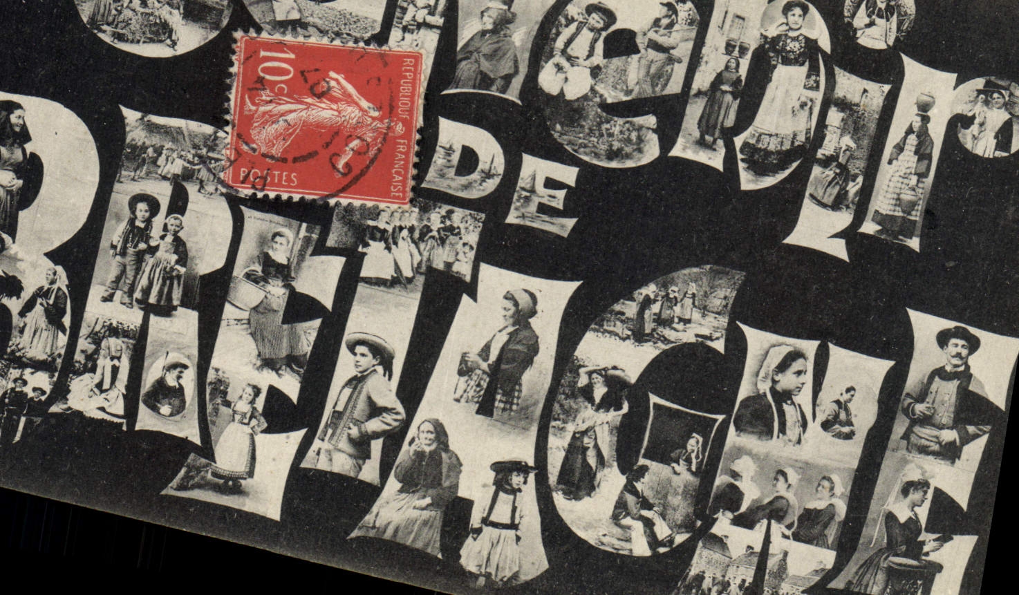 CPA Folklore Bretagne 