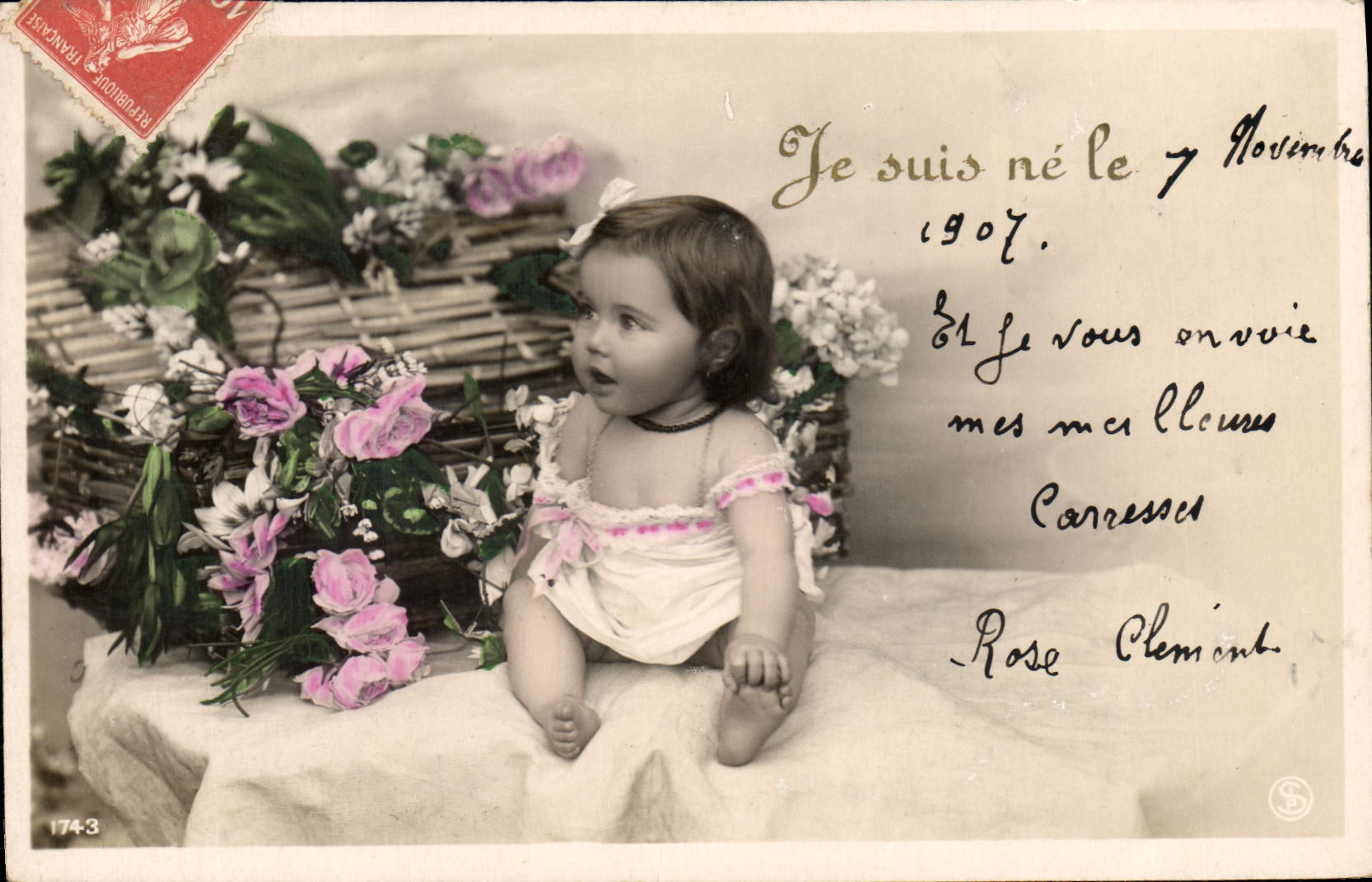 CPA Fantaisie Enfant Bebe
