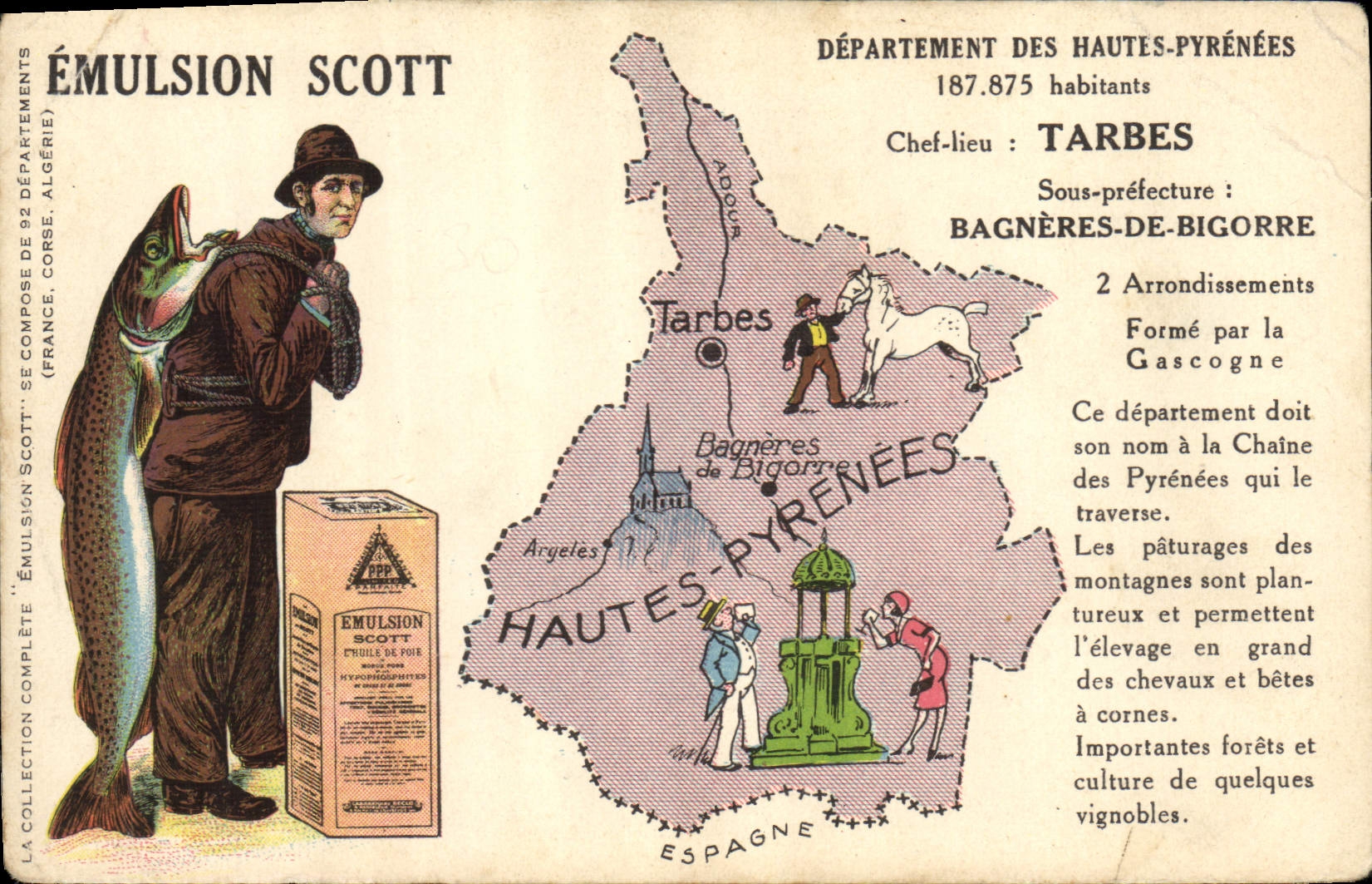 CPA Correze Emulsion Scott Eure et Loir Chartres Poisson