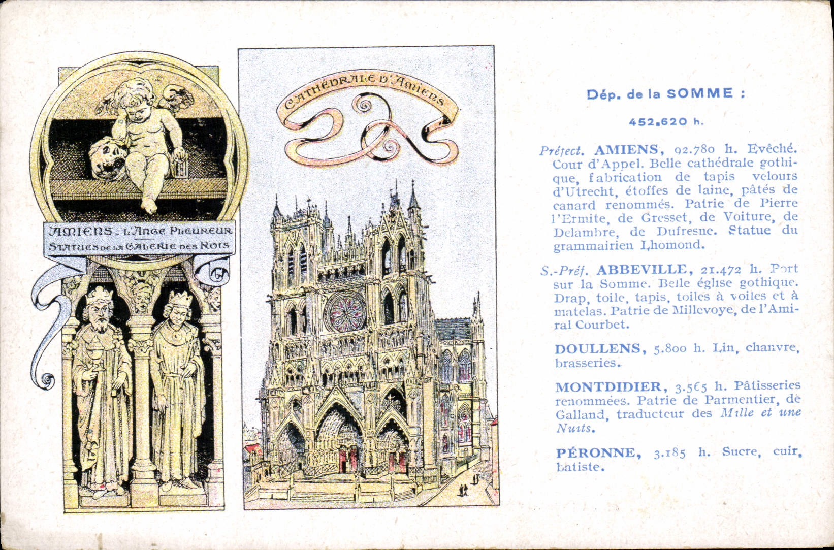 CPA Somme Amiens 