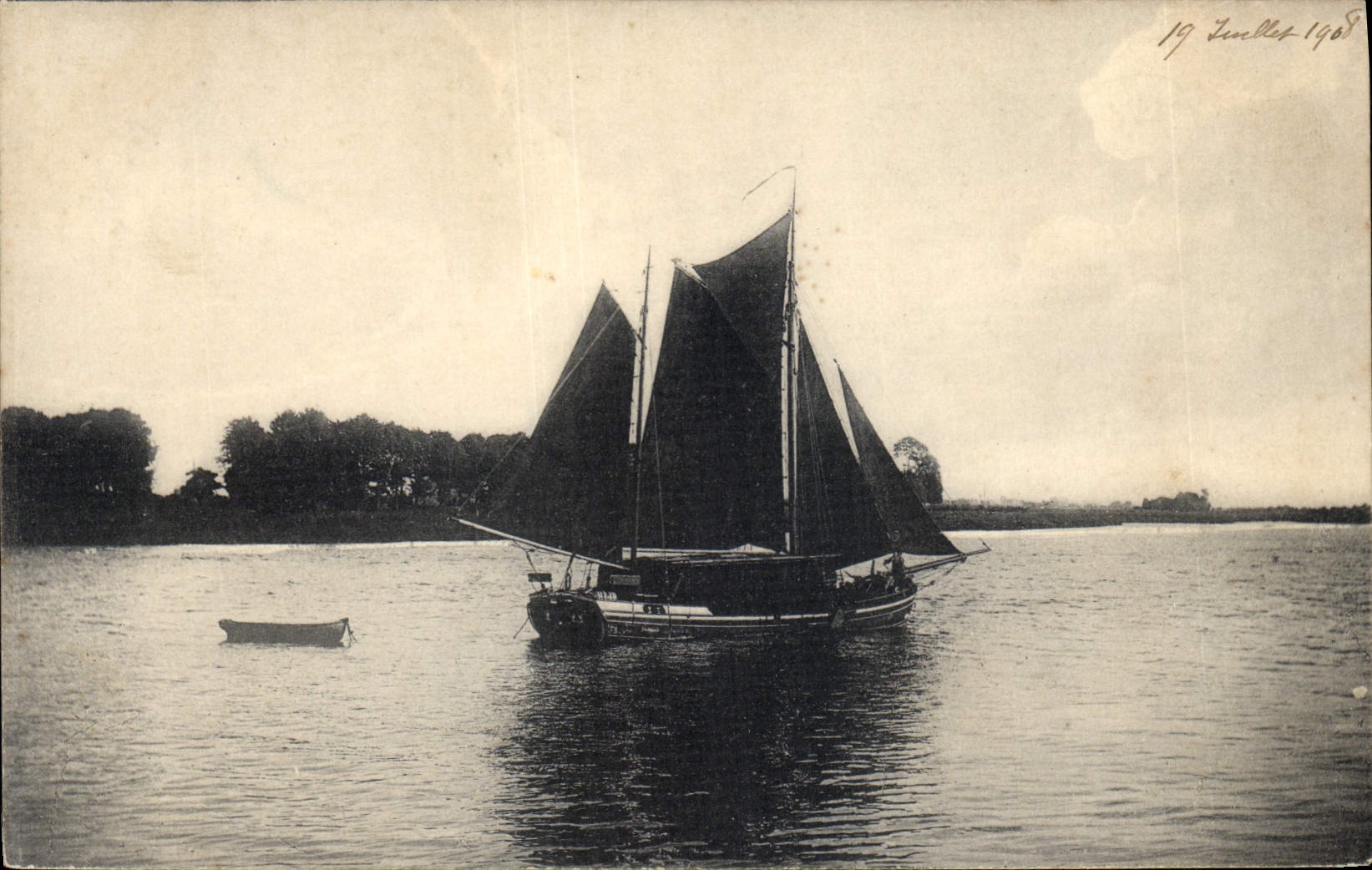 CPA Bateau Peche 