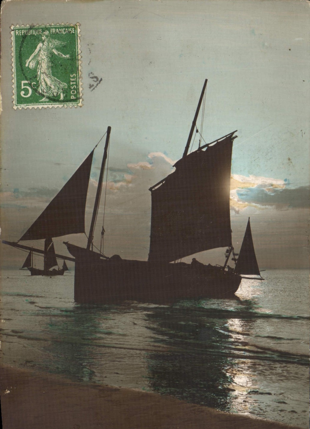 CPA Bateau Peche 