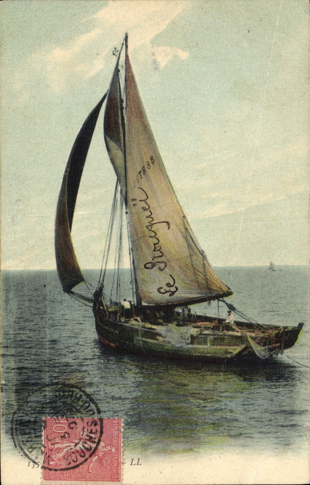 CPA Bateau Peche 