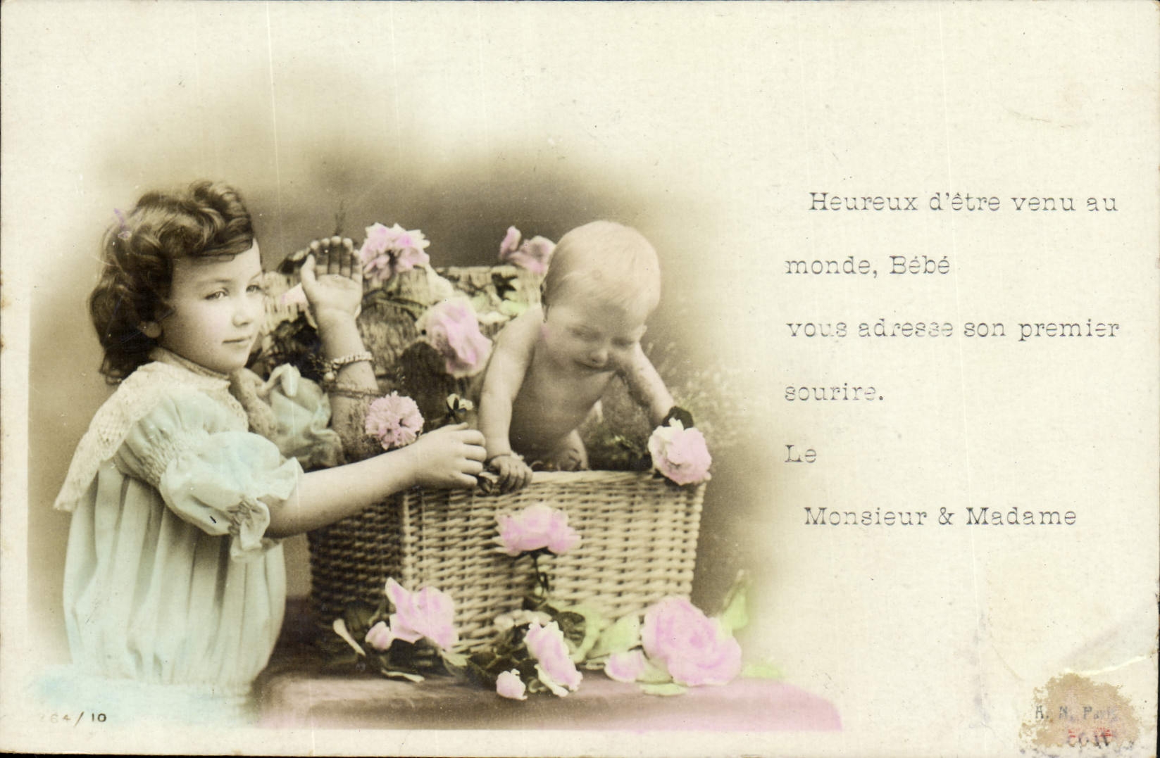 CPA Fantaisie Enfant Bebe 