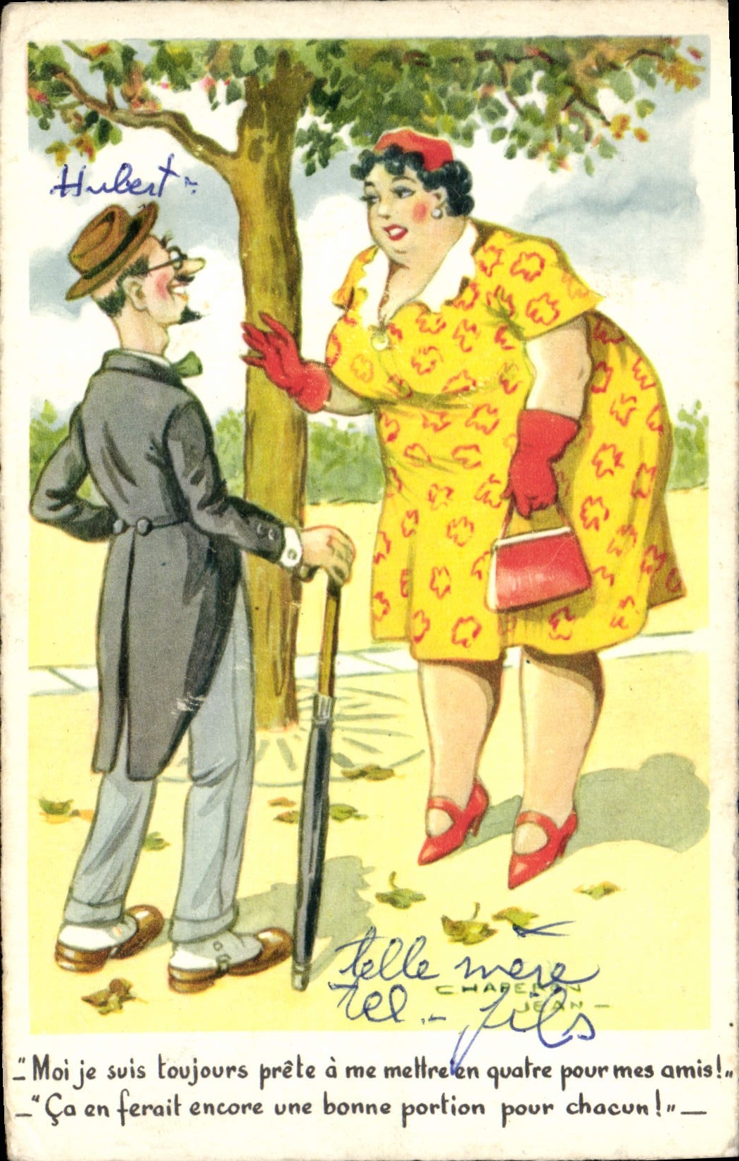 CPA Fantaisie Humour