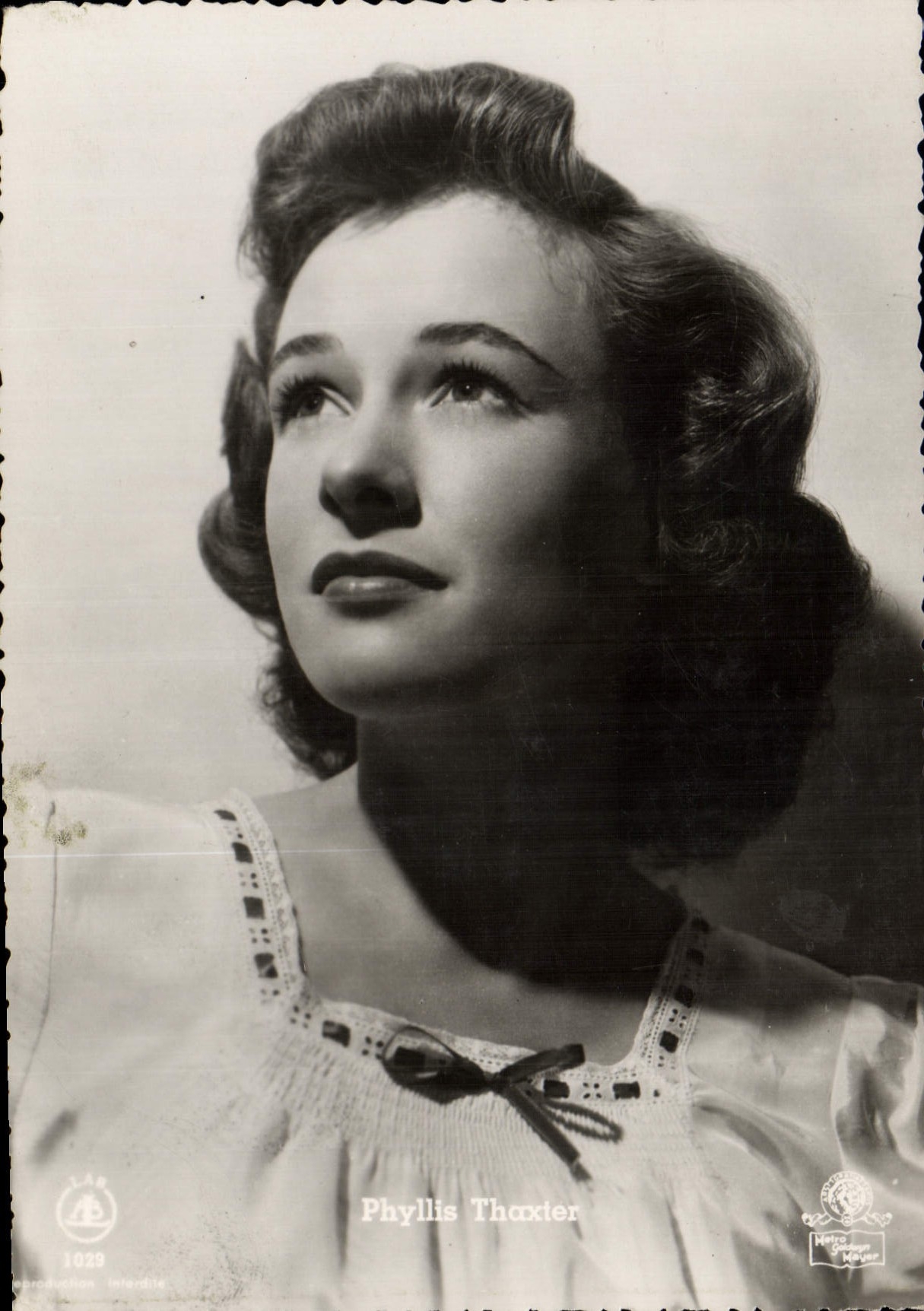 MODERN CARD Cinema Phyllis Thaxter