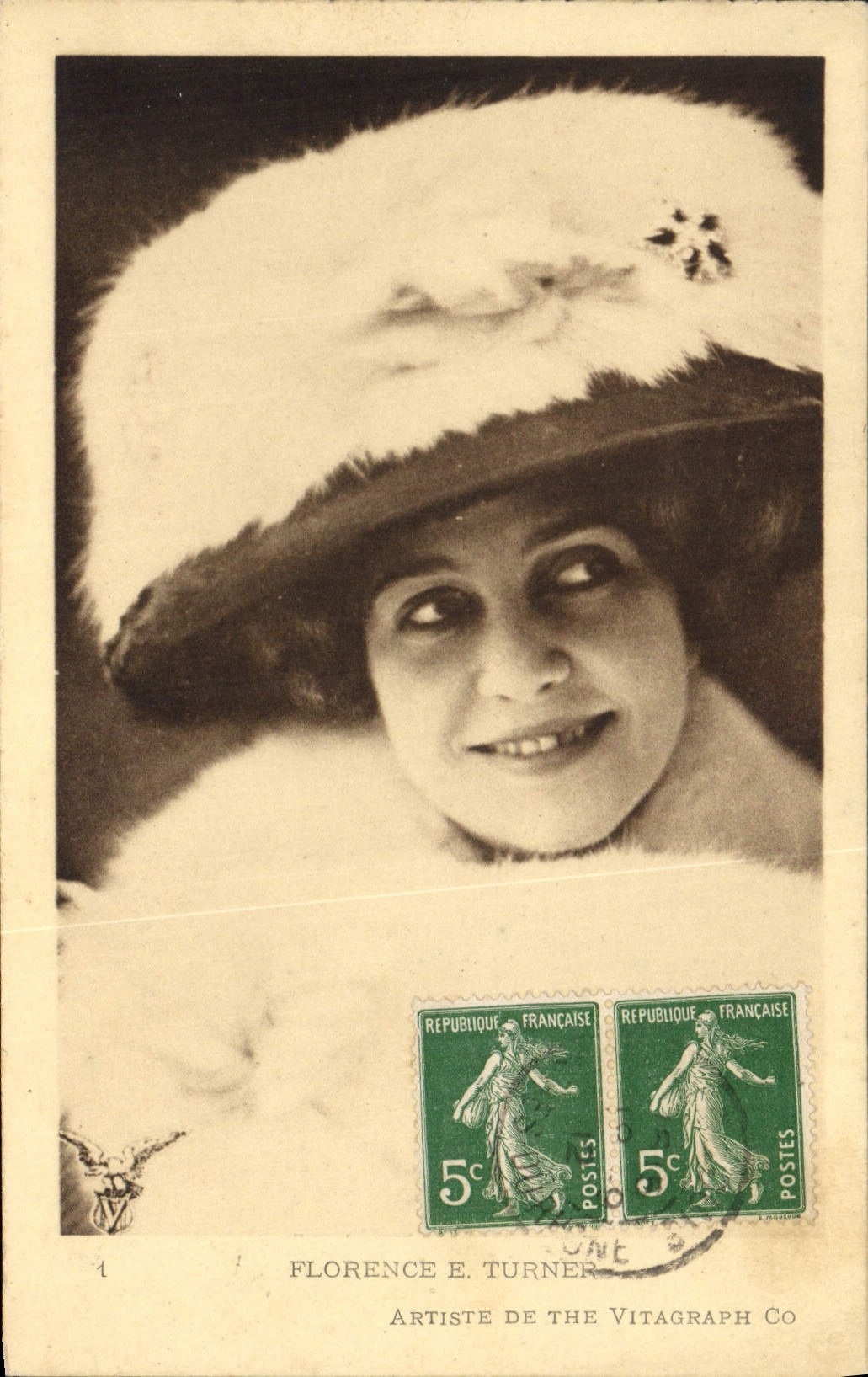 MODERN CARD Cinema Florence E Turner