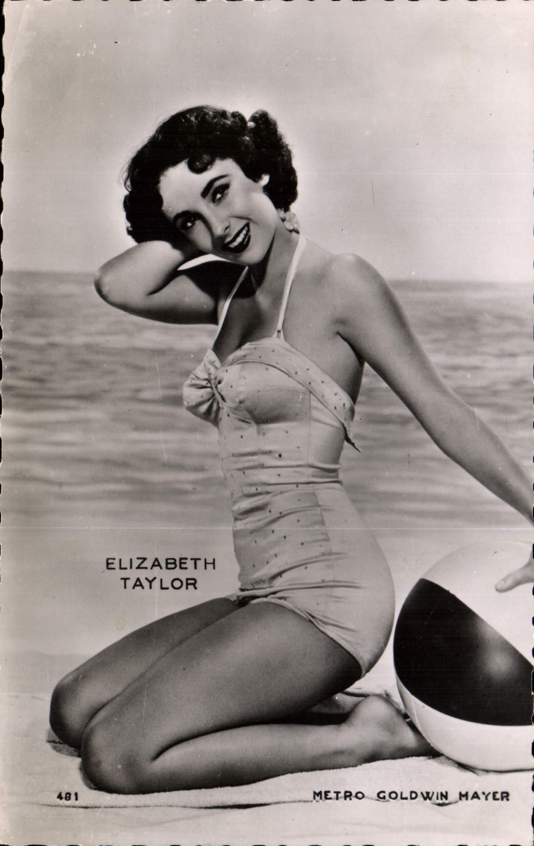 MODERN CARD Cinema Elizabeth Taylor