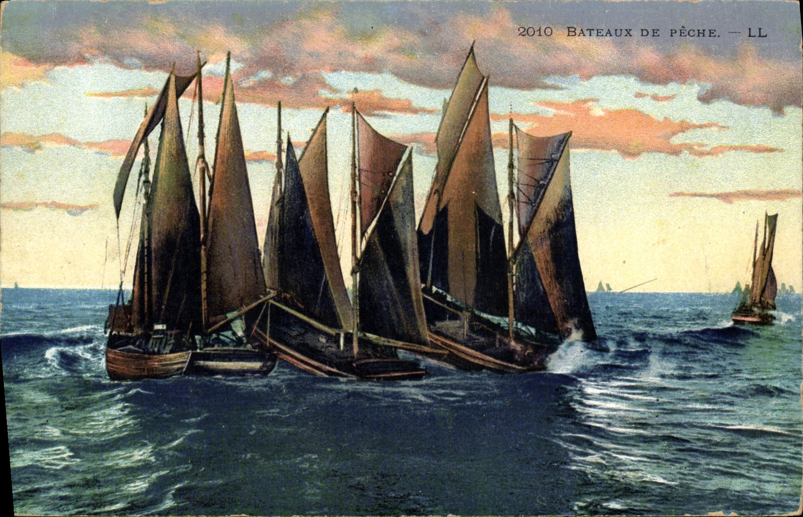 CPA Bateau Bateaux de peche 