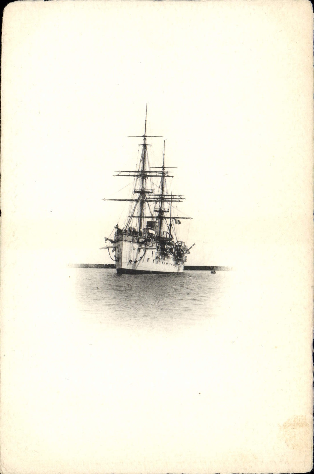 CPA Bateau de guerre
