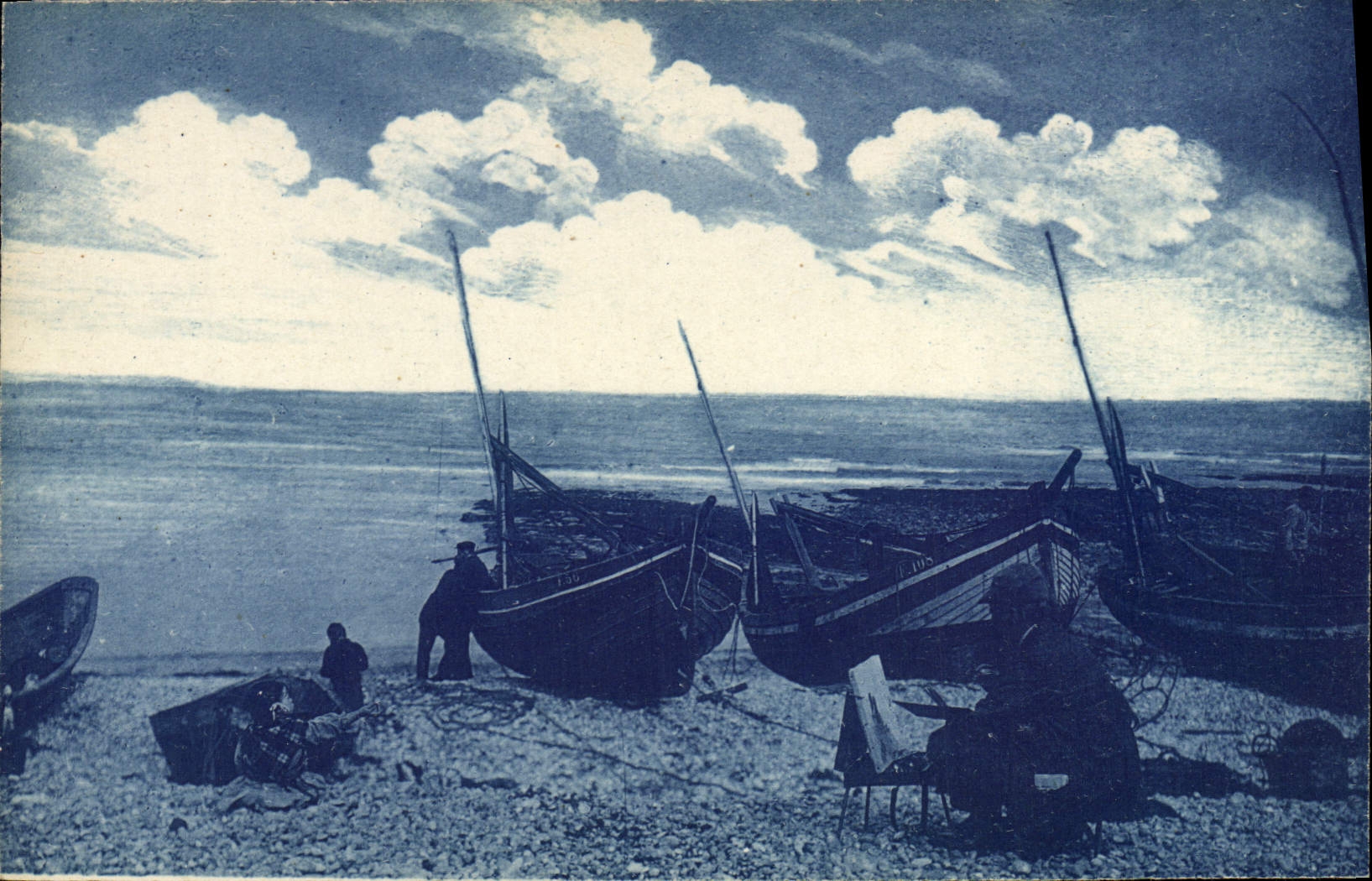 CPA Bateau Peche 