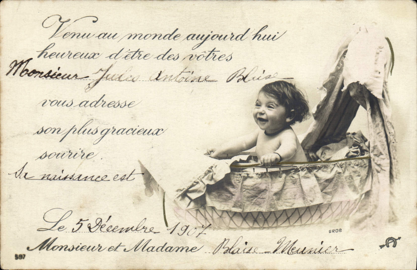 CPA Fantaisie Enfant Bebe 