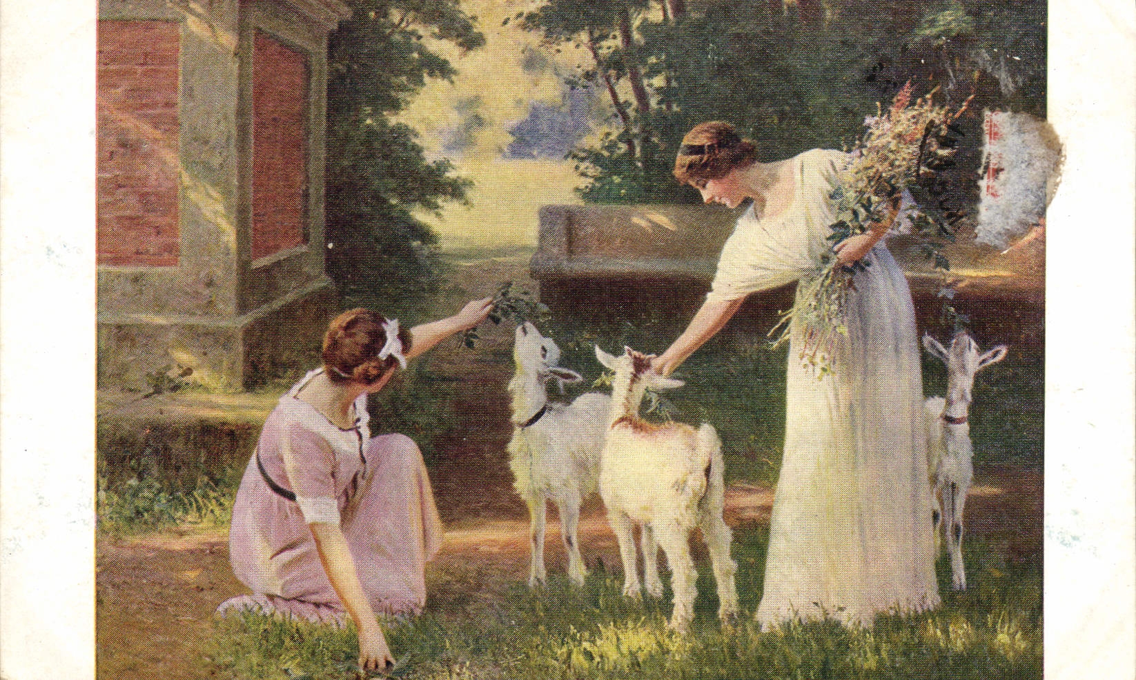 CPA Chevre Kowalsky