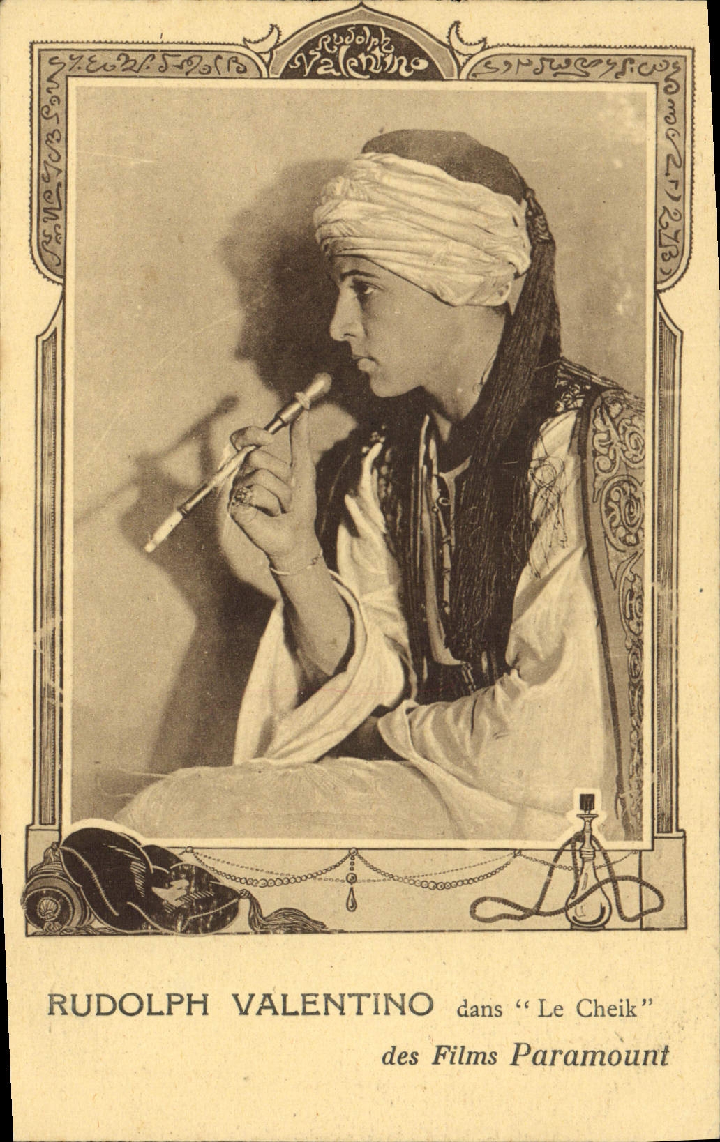 CPM Cinema Rudolph Valentino Le Cheik Films Paramount 