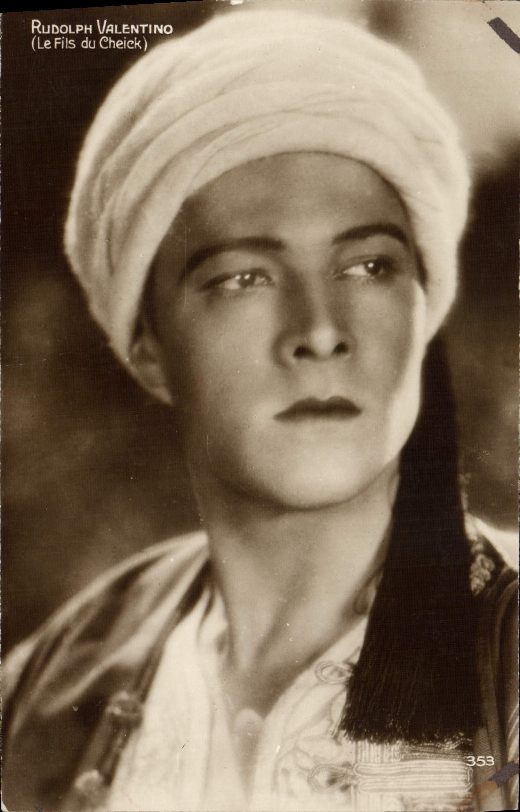 MODERN CARD Cinema Rudolph Valentino the Son of Cheick