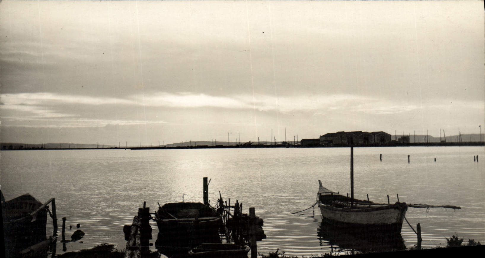 CARTE PHOTO Bateau 
