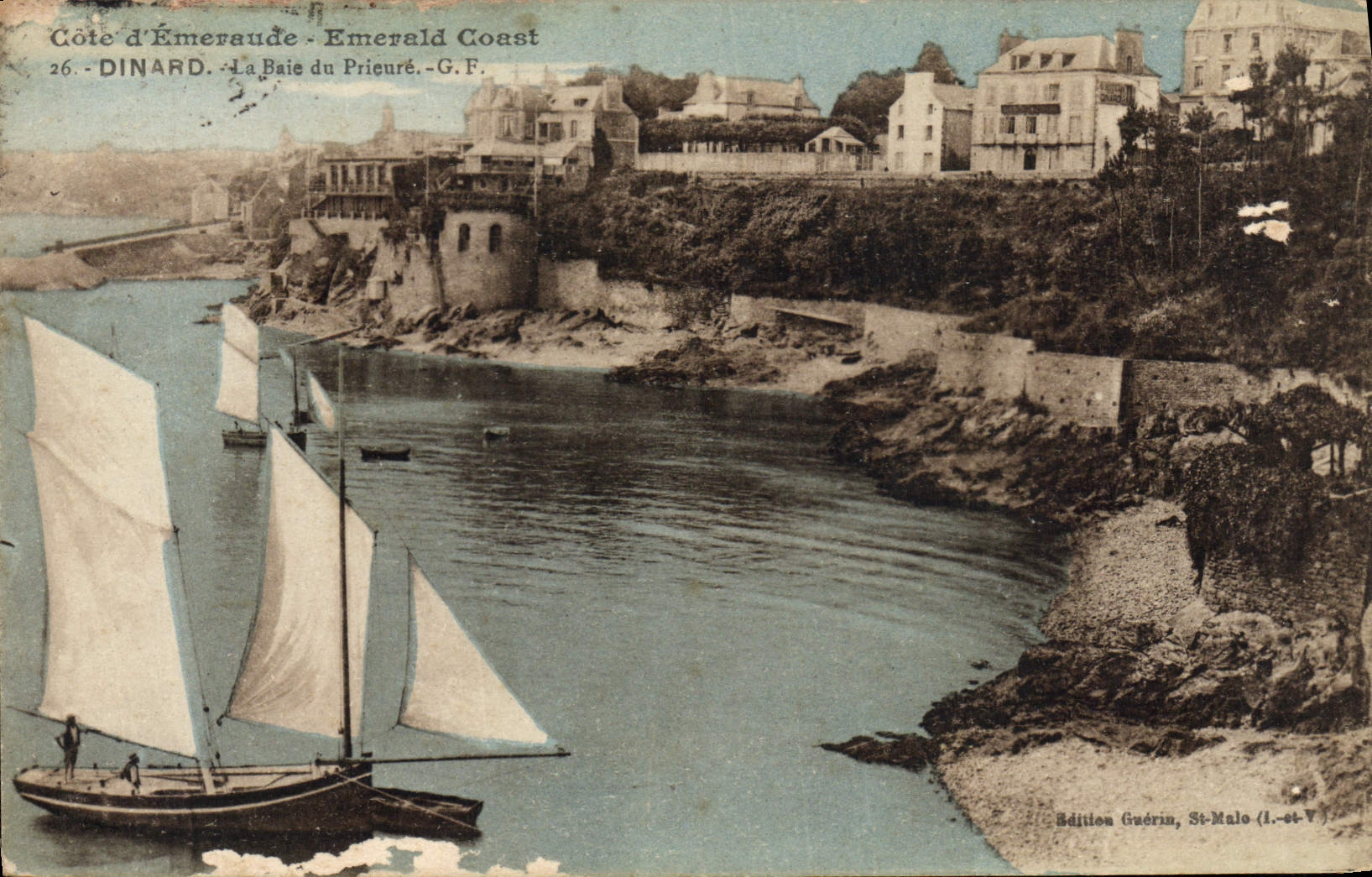 CPA Bateau Dinard La baie du priere 
