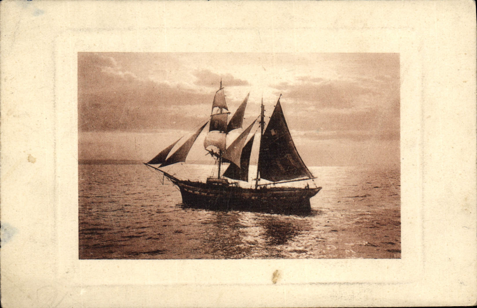 CPA Bateau Peche