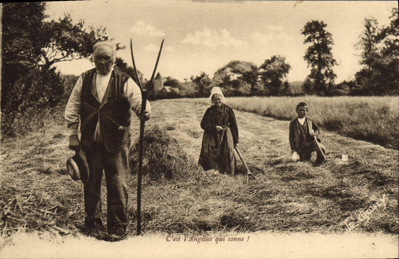 CPA Folklore Normandie