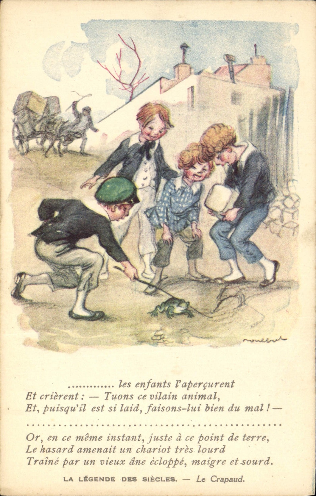 CPA Fantaisie Illustrateur Poulbot 