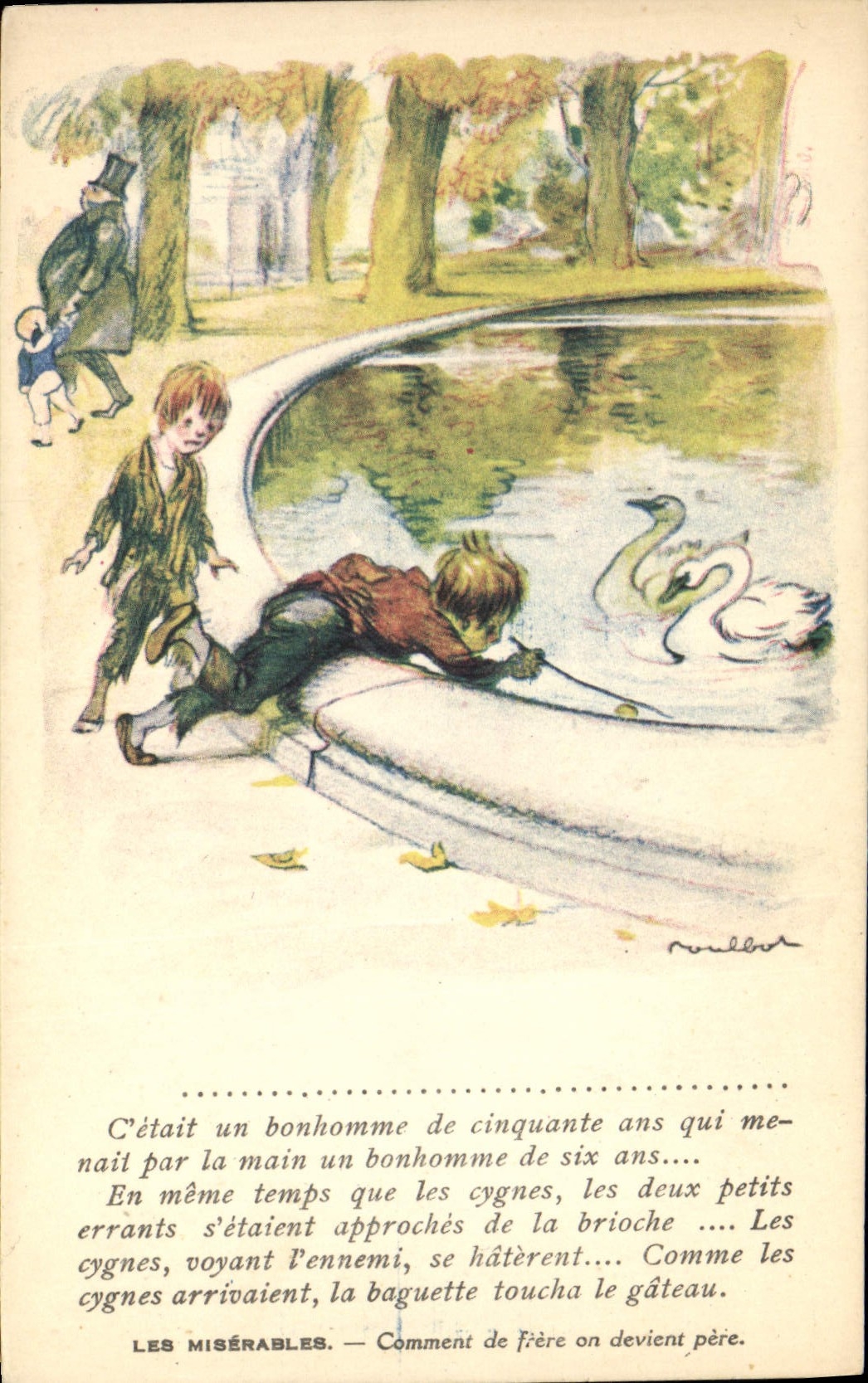 CPA Fantaisie Illustrateur Poulbot 