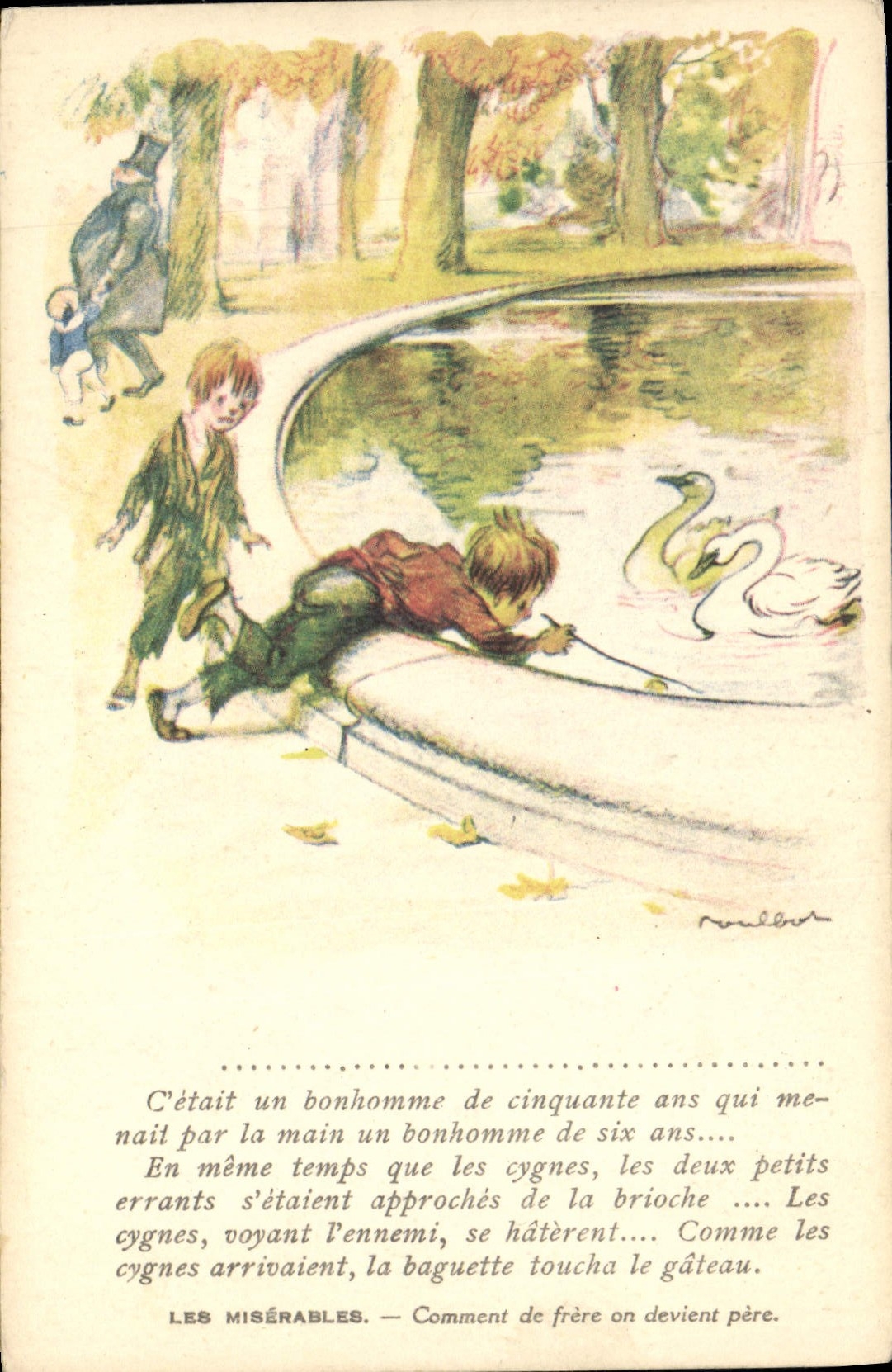 CPA Fantaisie Illustrateur Poulbot 