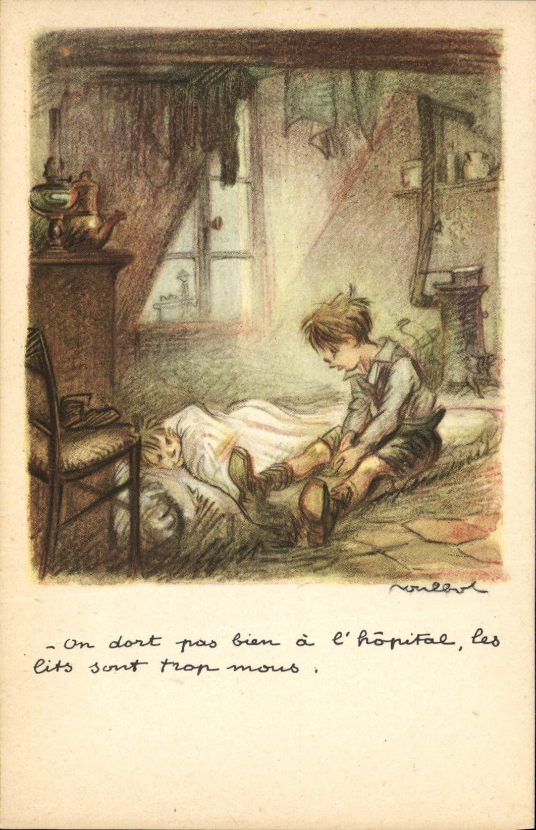 CPA Fantaisie Illustrateur Poulbot 