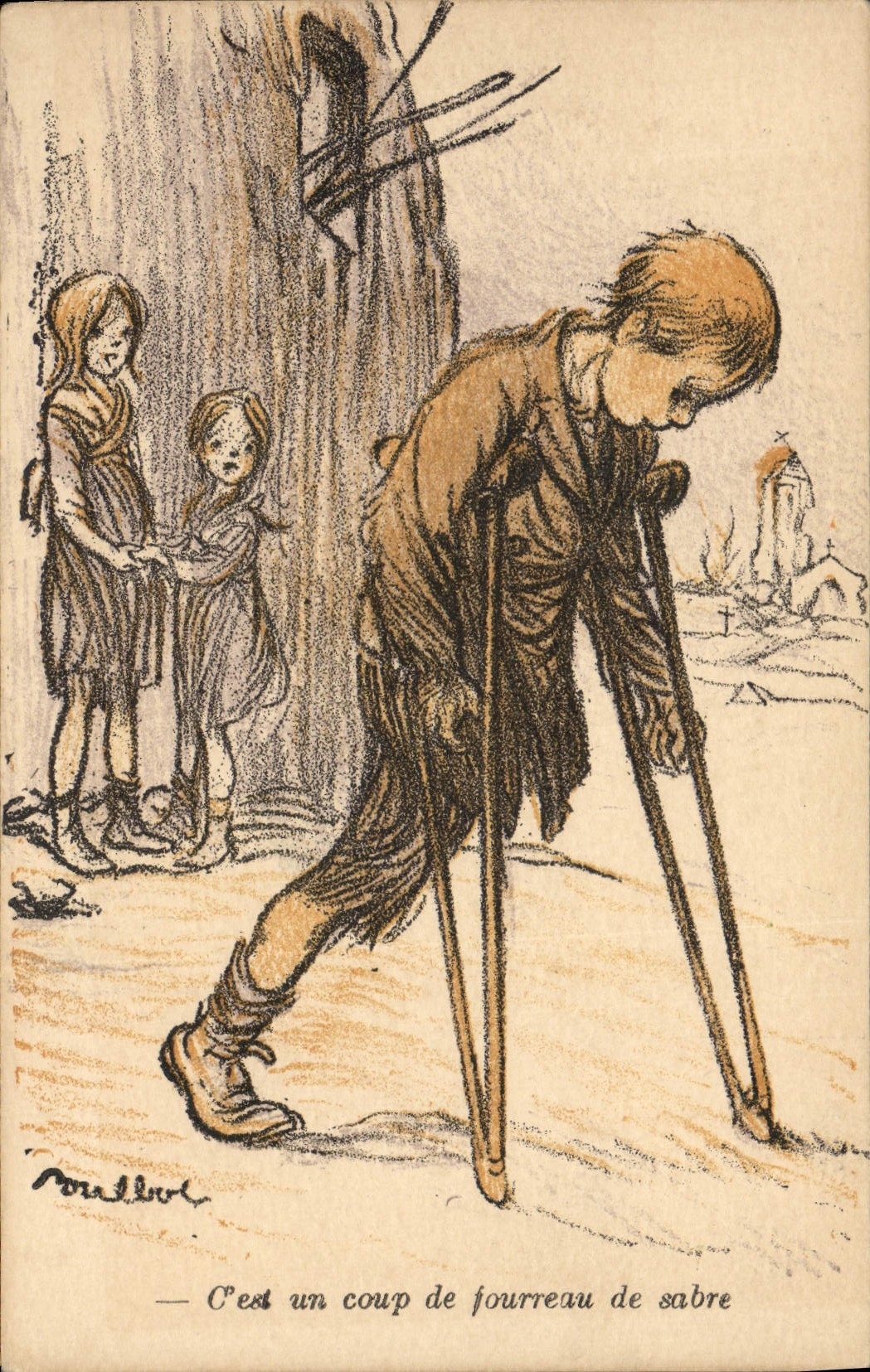 CPA Fantaisie Illustrateur Poulbot