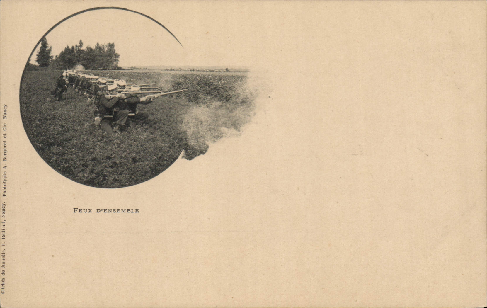 Fuegos totales de Militaria de la POSTAL de la VENDIMIA