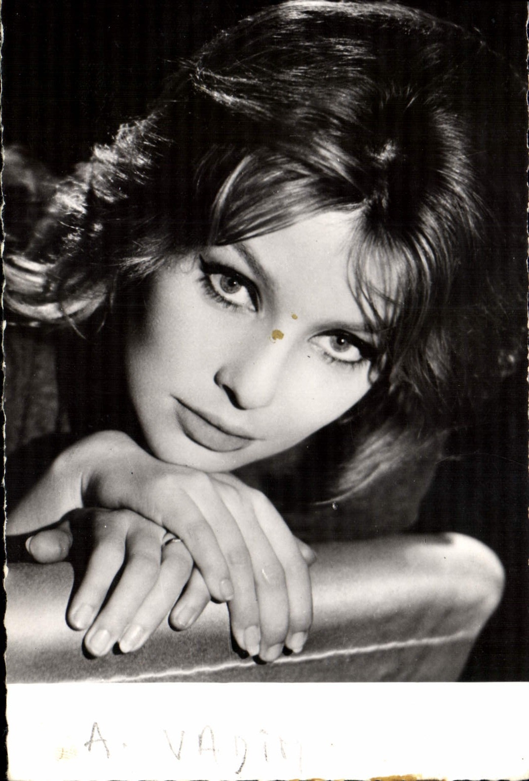 POSTAL MODERNA cine Annette Vadim