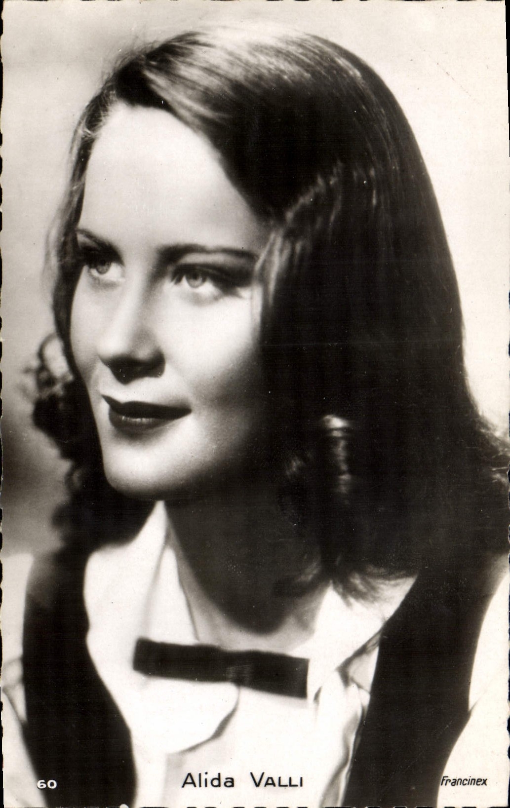 POSTAL MODERNA cine Alida Valli