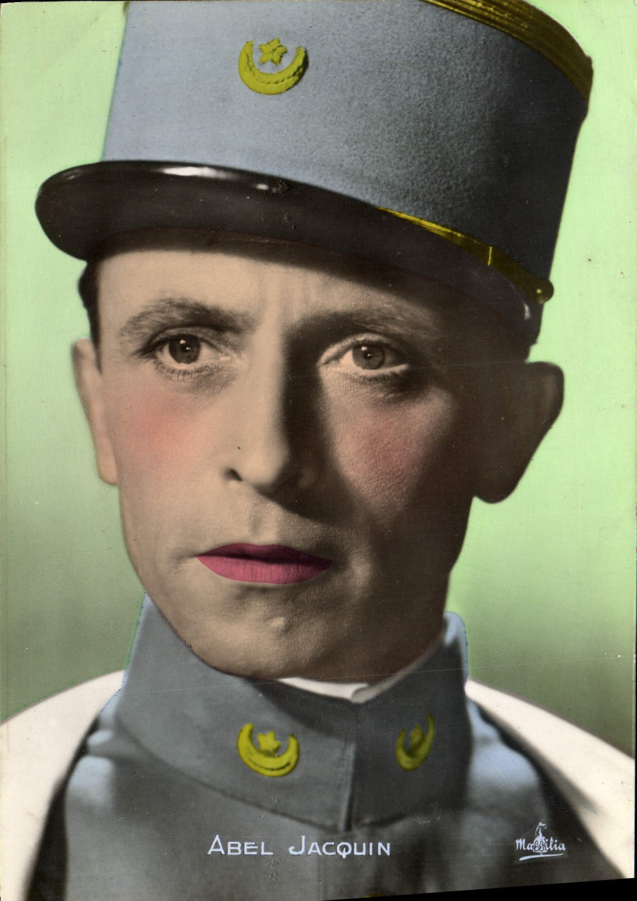 POSTAL MODERNA cine Abel Jacquin