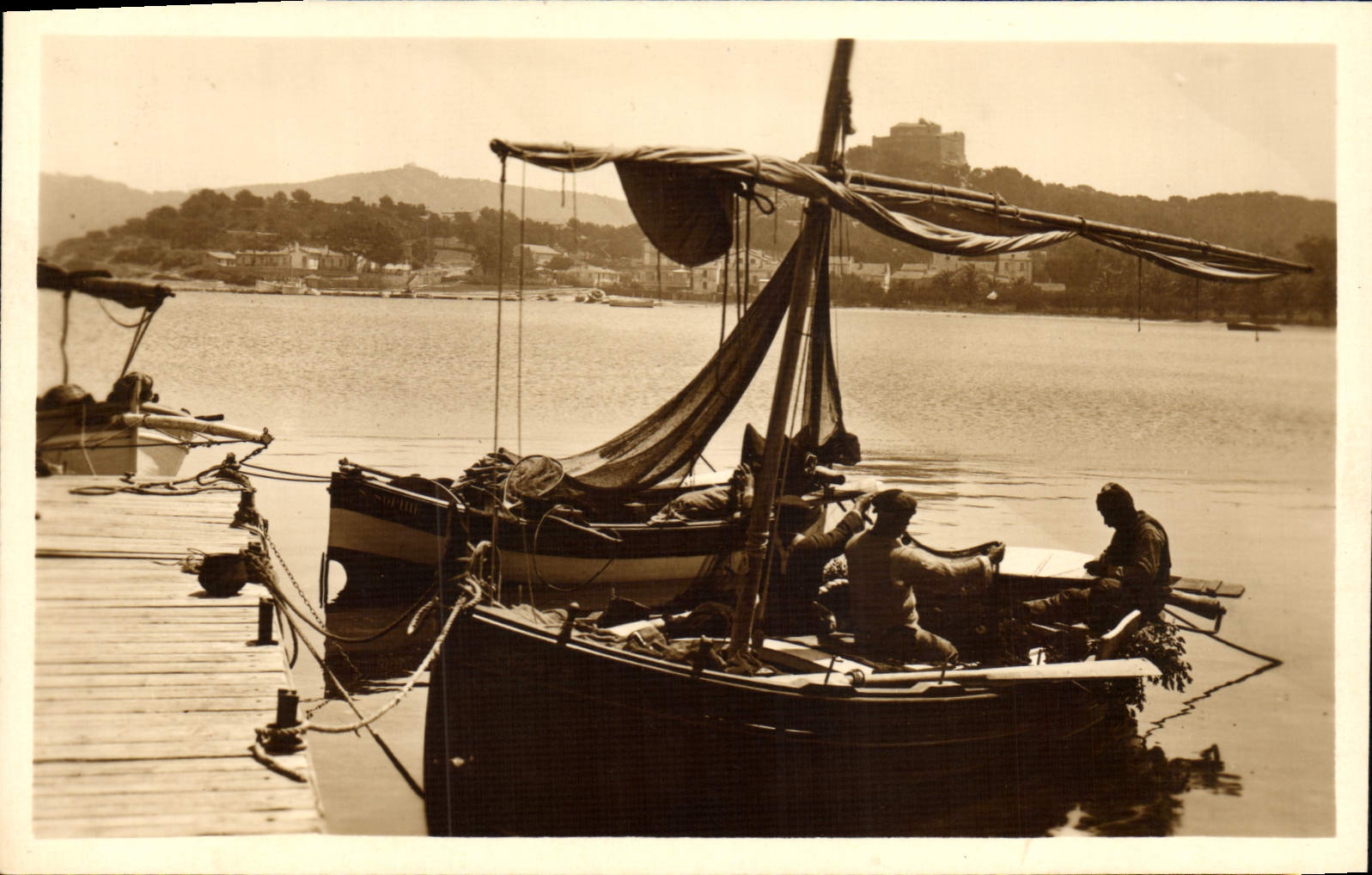 CPA Bateau 