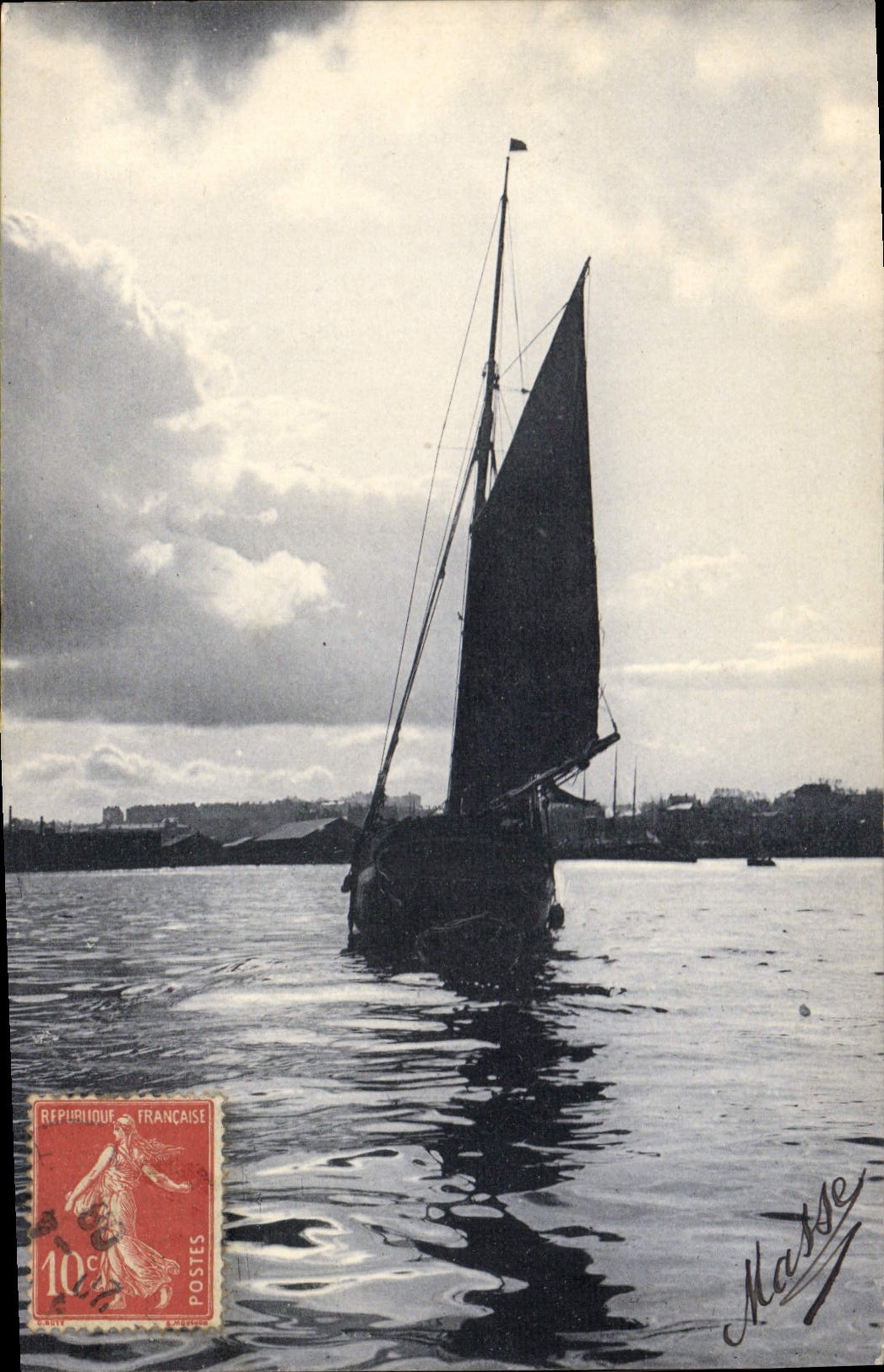 CPA Bateau 
