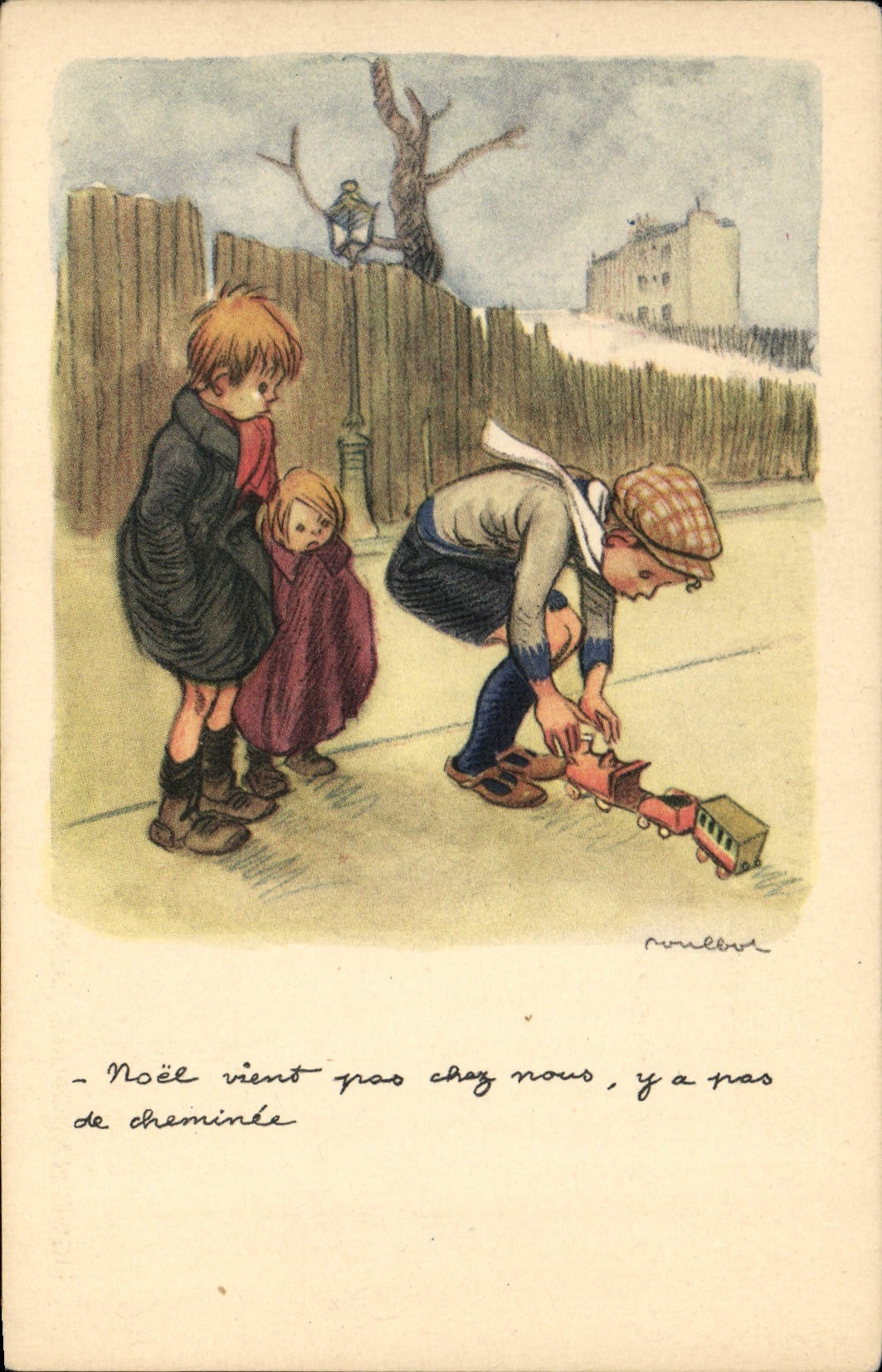 CPA Fantaisie Illustrateur Poulbot 