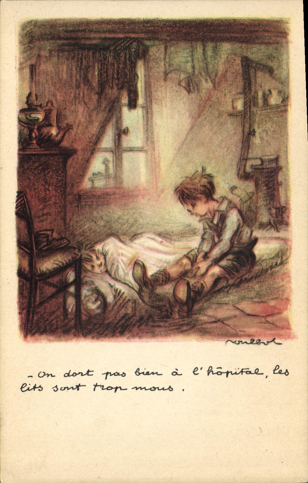 CPA Fantaisie Illustrateur Poulbot 