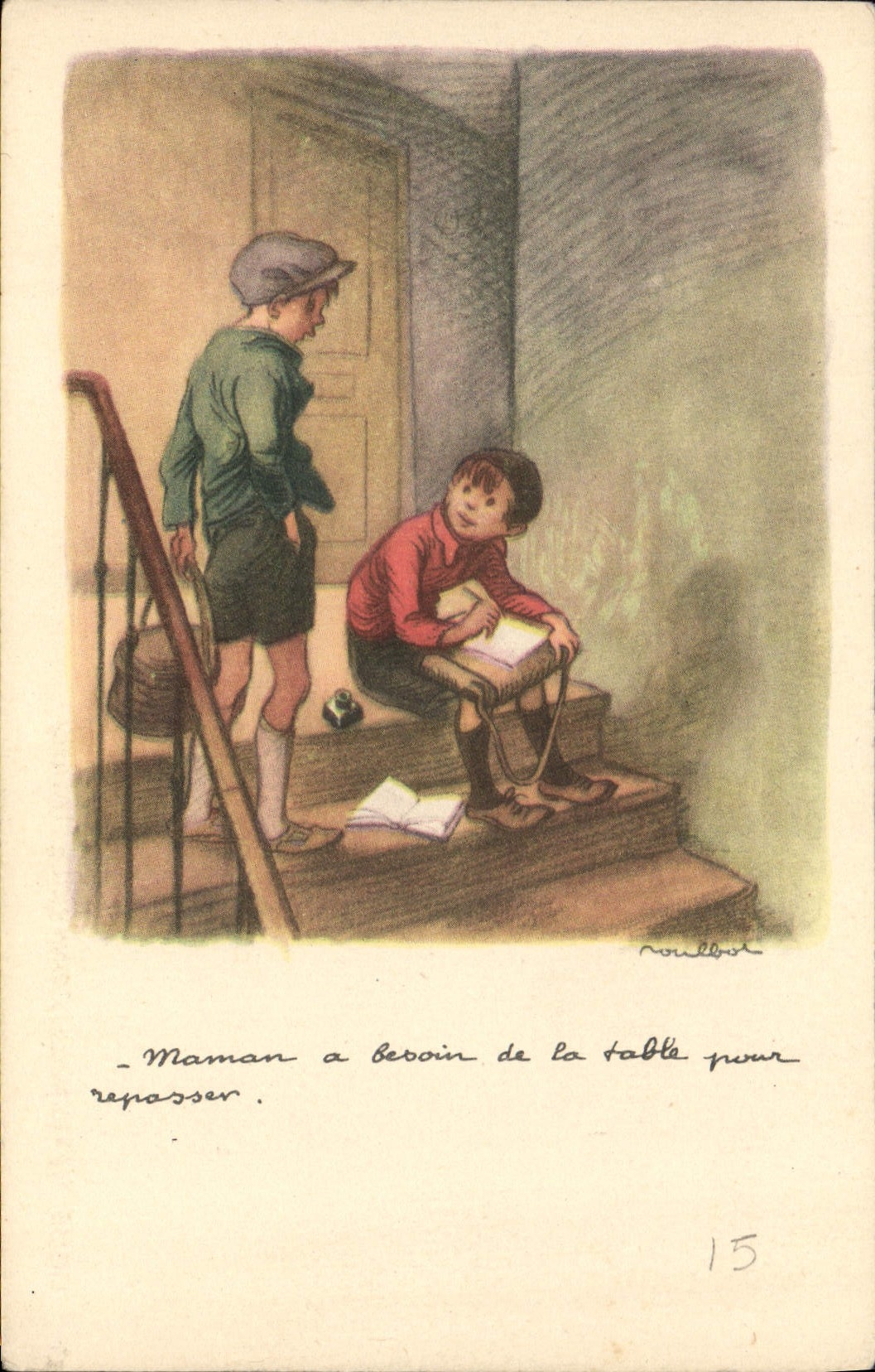 CPA Fantaisie Illustrateur Poulbot 