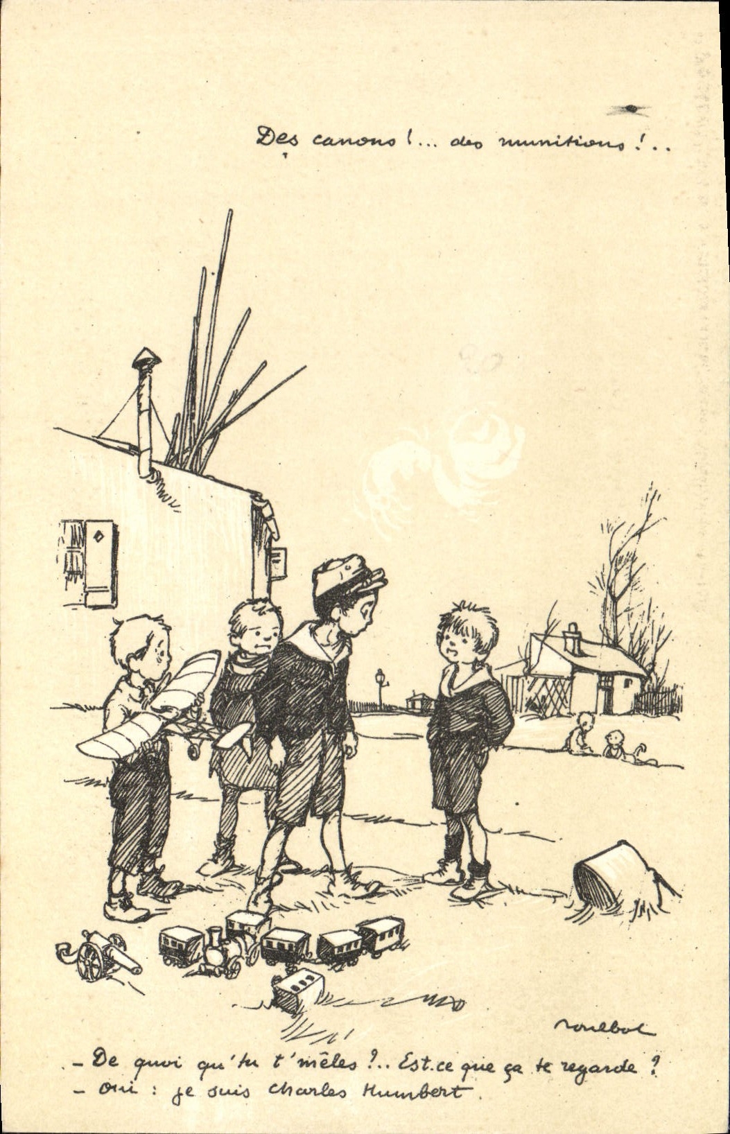 CPA Fantaisie Illustrateur Poulbot 