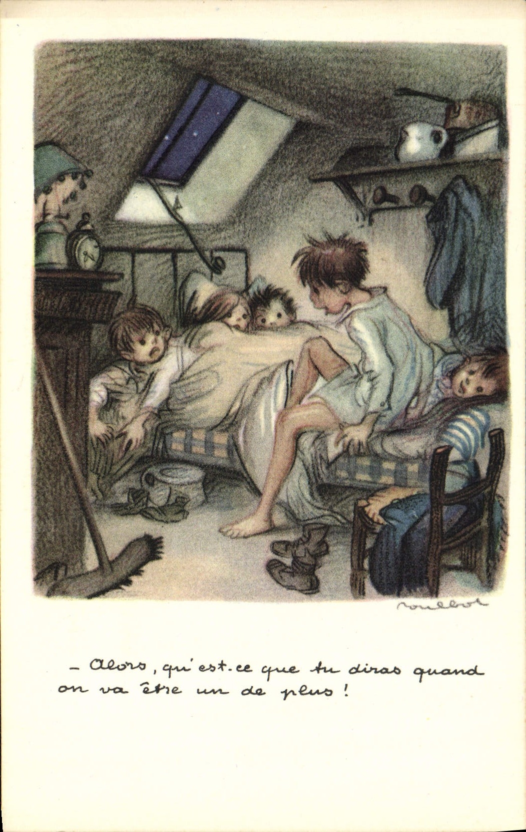 CPA Fantaisie Illustrateur Poulbot 