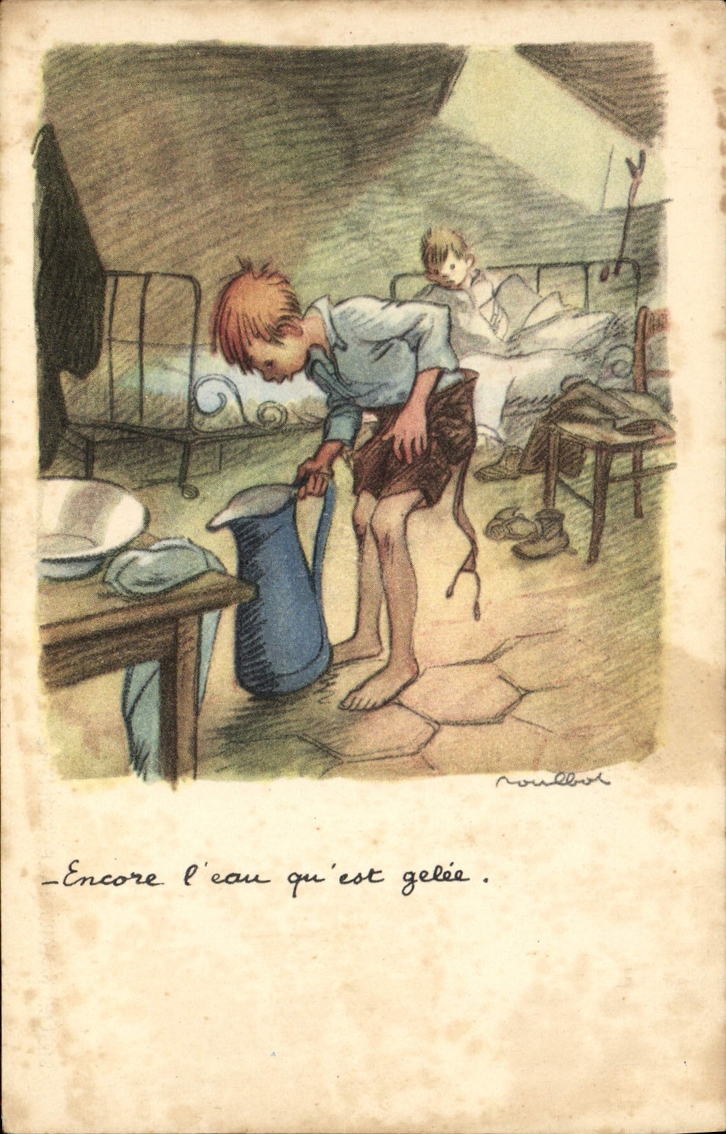 CPA Fantaisie Illustrateur Poulbot 