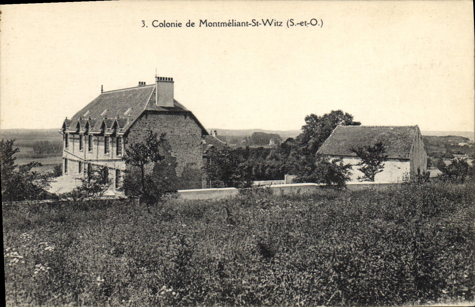 CPA Enfants Colonie de Montmeliant St Witz