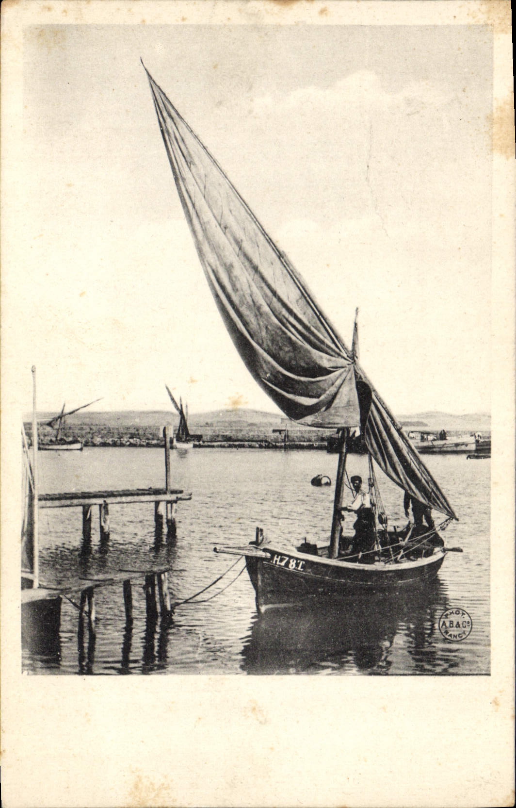 CPA Bateau 